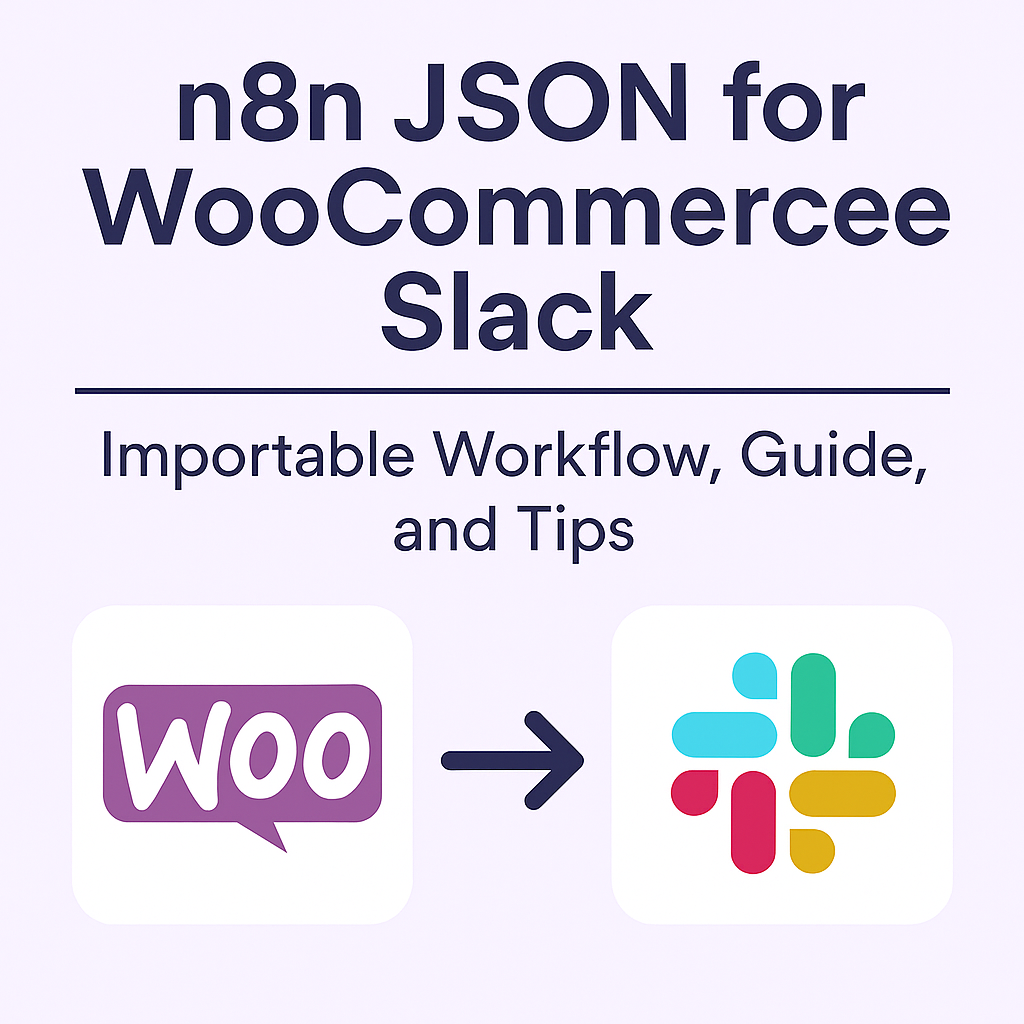 n8n JSON for WooCommerce Slack Notifications: Ready-to-Use Workflow & Setup Guide 1 n8n json for commerce slack notification image